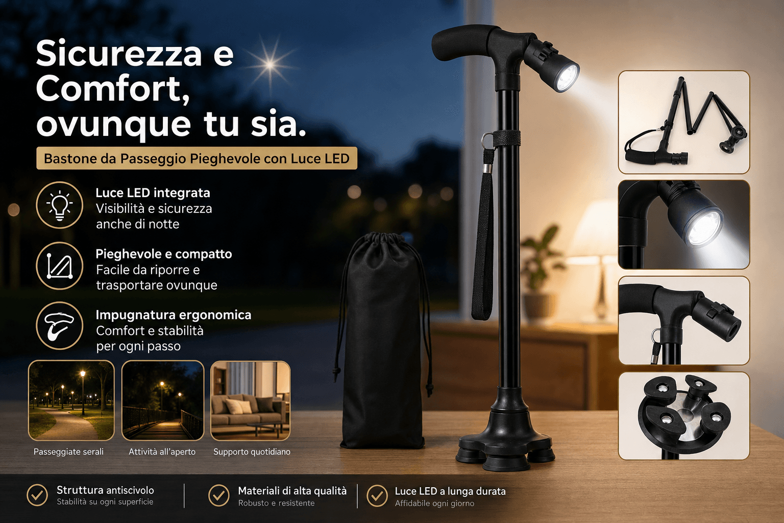 Hai visto i dettagli: ora scegli come ordinare ausilio per la mobilità.