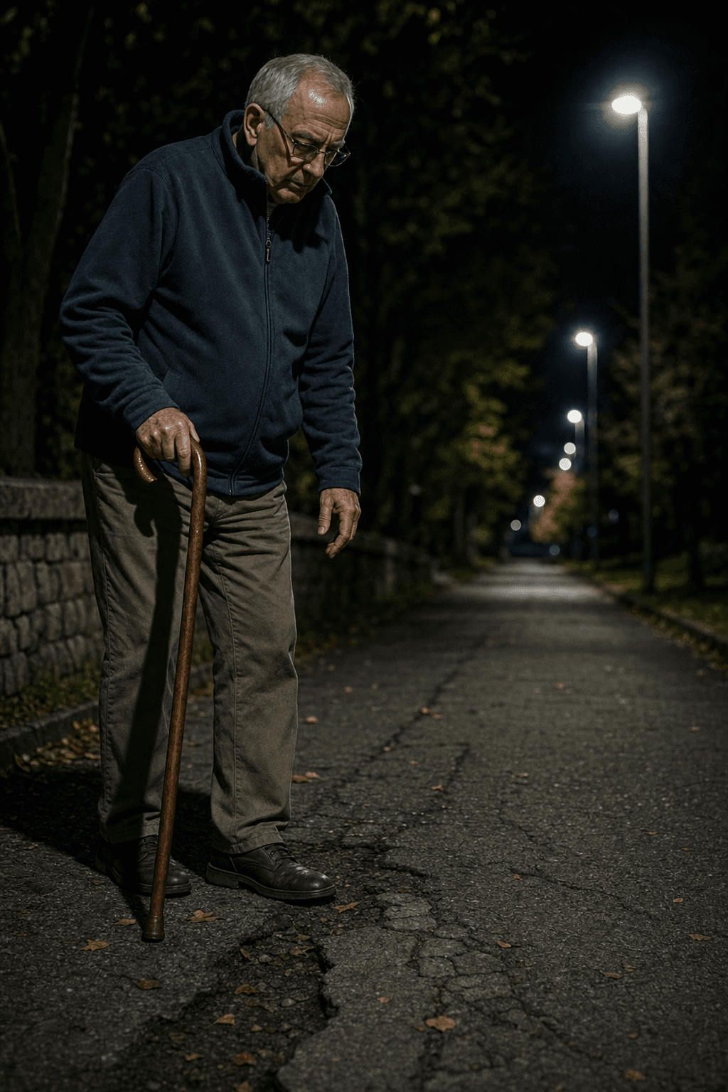Bastone da Passeggio Pieghevole con Luce LED - Sicurezza e Comfort per Ogni Passeggiata - foto 2