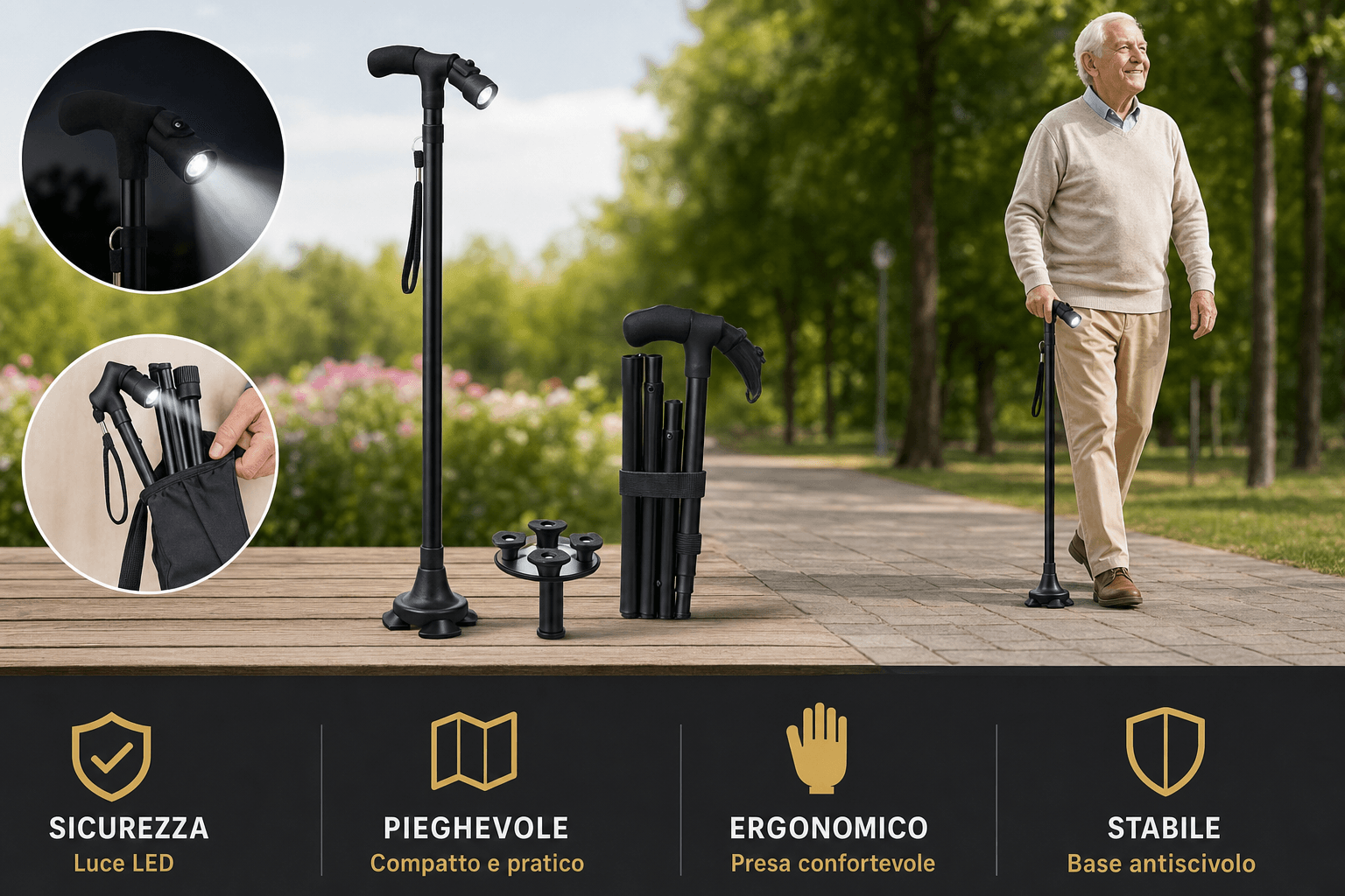 Comfort, supporto e dettagli da controllare