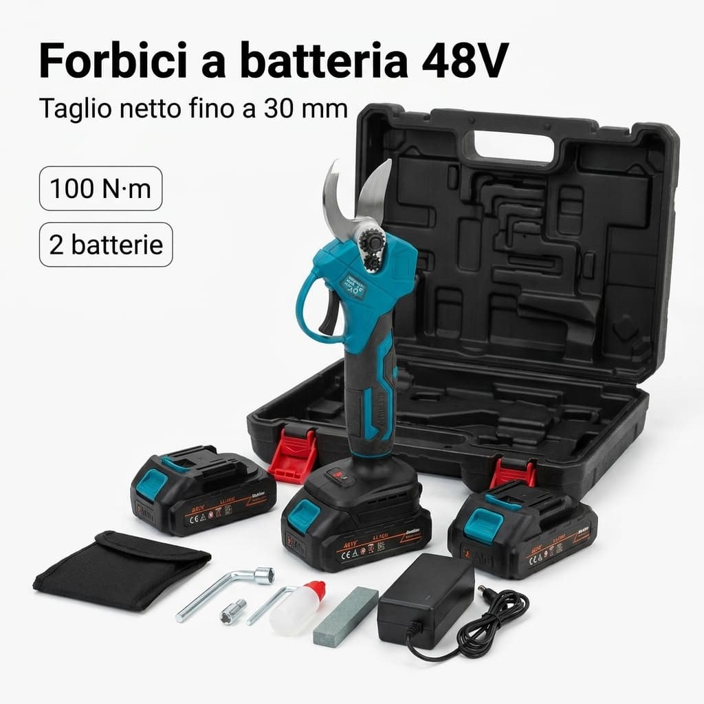Forbici da Potatura a Batteria 48V - foto 1