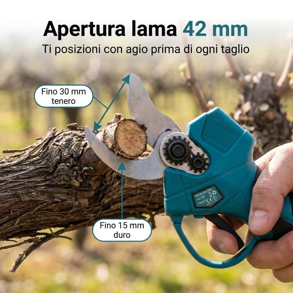 Apertura lama 42 mm