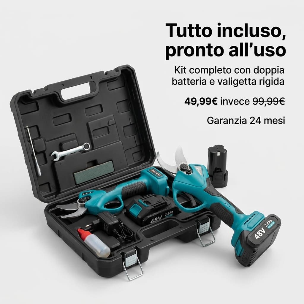 Tutto incluso, pronto all'uso