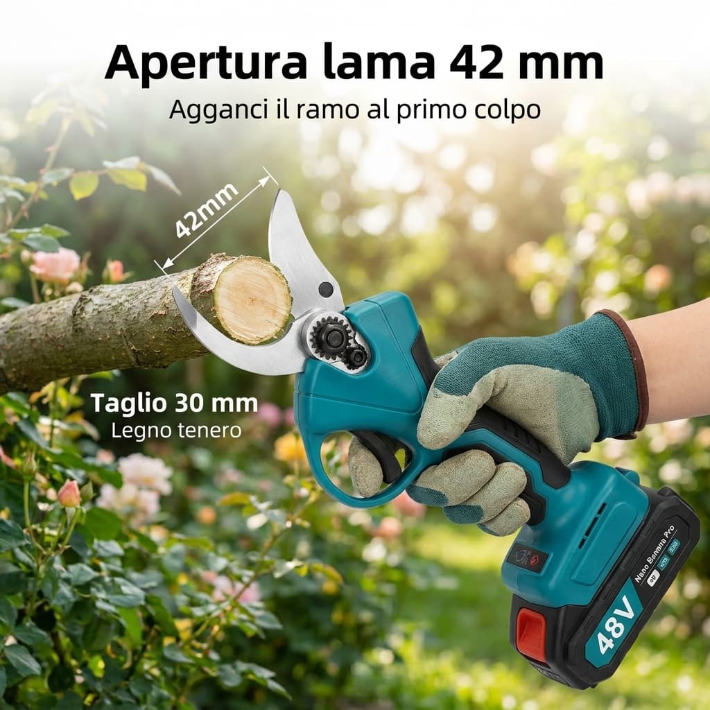 Apertura lama 42 mm