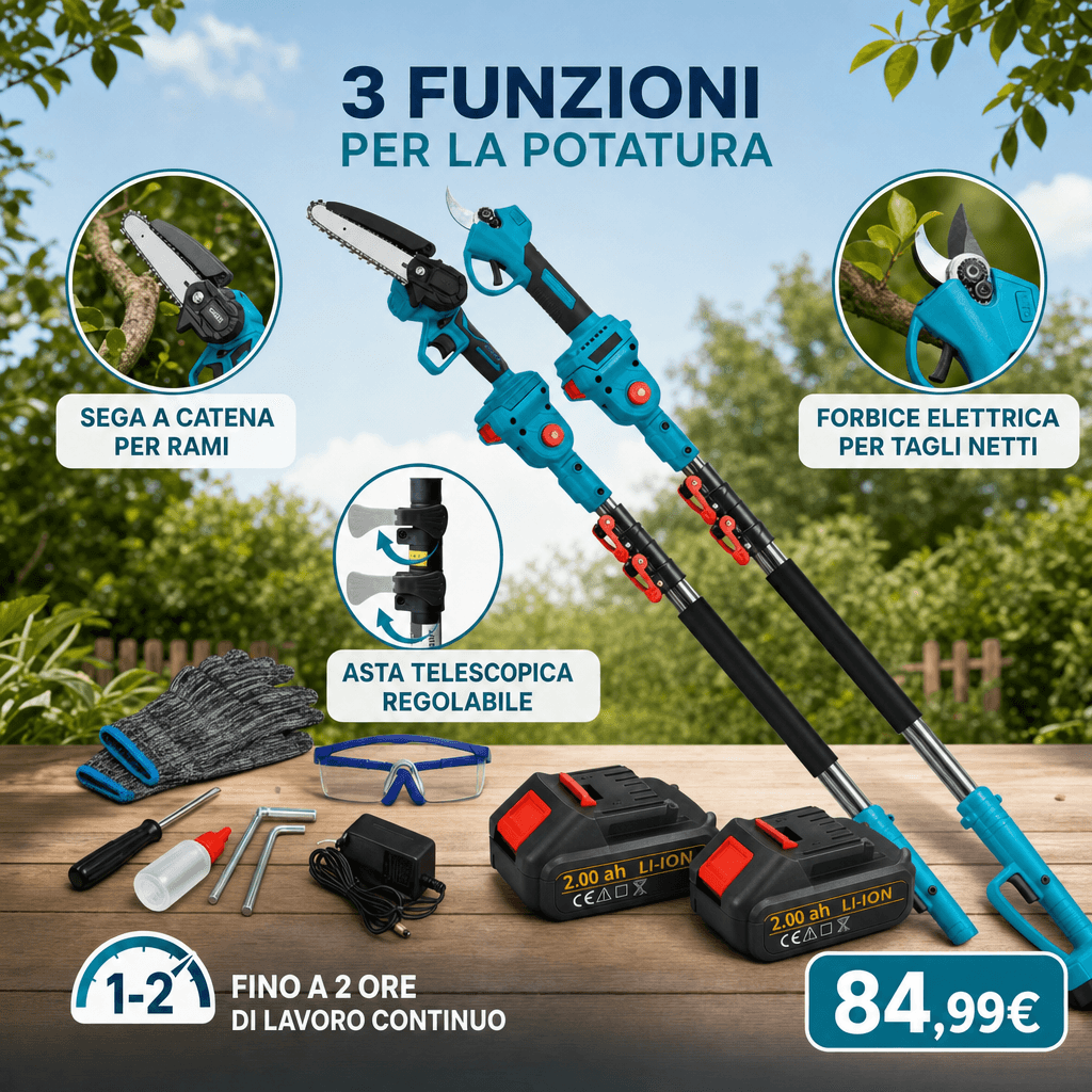 Tre funzioni in un unico ordine