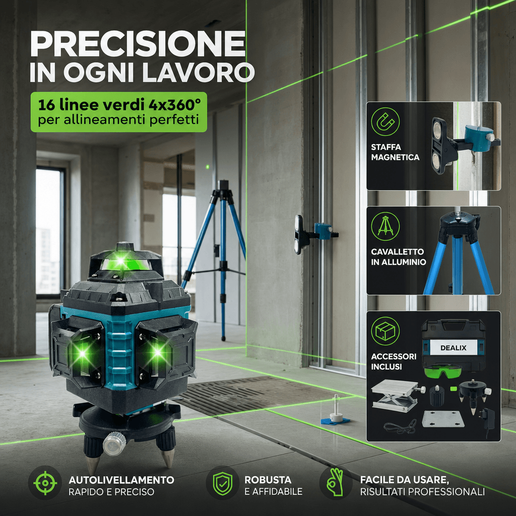 Mensole e mobili allineati meglio