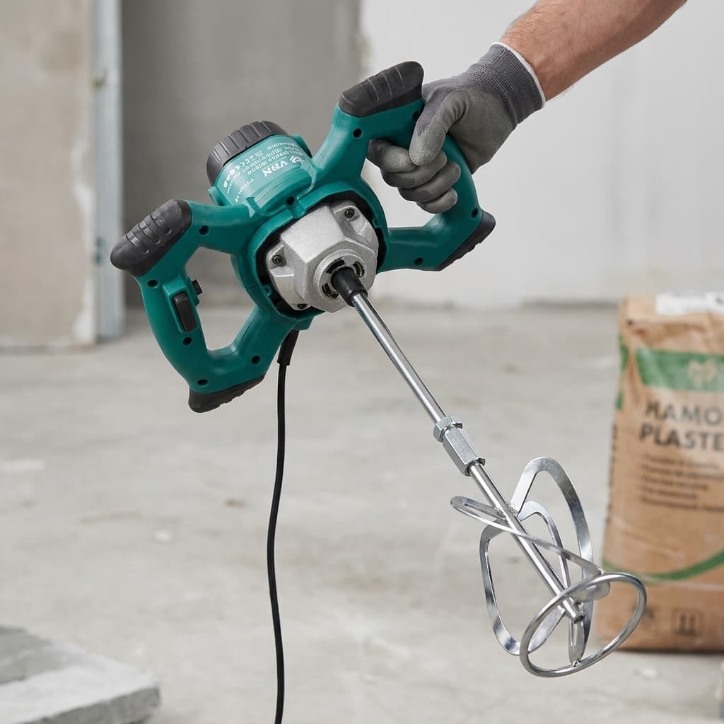 Miscelatore Elettrico Professionale Dealix – 220V, Velocità Regolabile 0-900 RPM, Frusta Ø120 mm - foto 4
