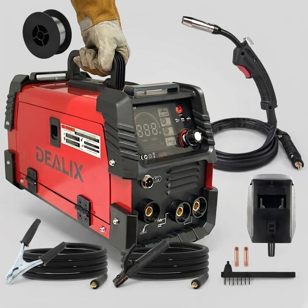 Saldatrice Multifunzione 3 in 1 MIG / LIFT TIG / MMA 650A IGBT Inverter – Dealix - foto 4