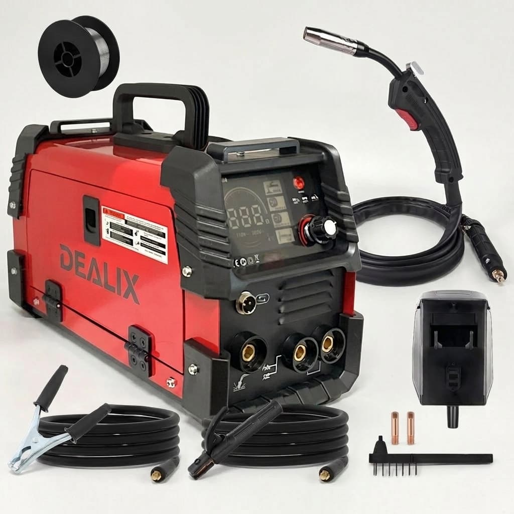 Saldatrice Multifunzione 3 in 1 MIG / LIFT TIG / MMA 650A IGBT Inverter – Dealix - foto 1