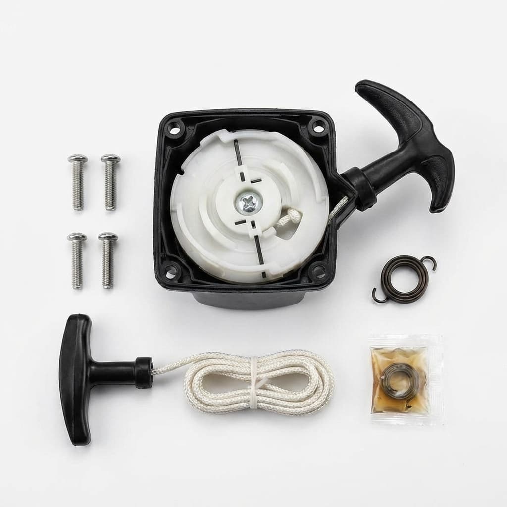 Avviamento universale a strappo facilitato per decespugliatori e trivelle - foto 1