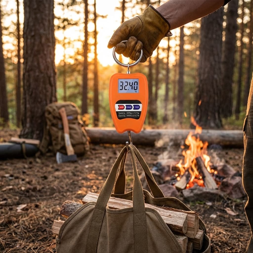 Bilancia Digitale Professionale Industriale Gancio Dinamometro Molla 200 kg in uso