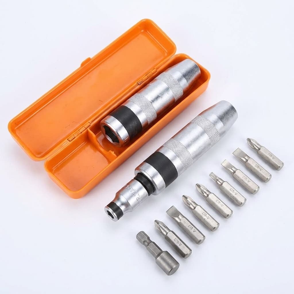 Contenuto confezione Cacciavite Giravate ad Impatto Percussione 1/2