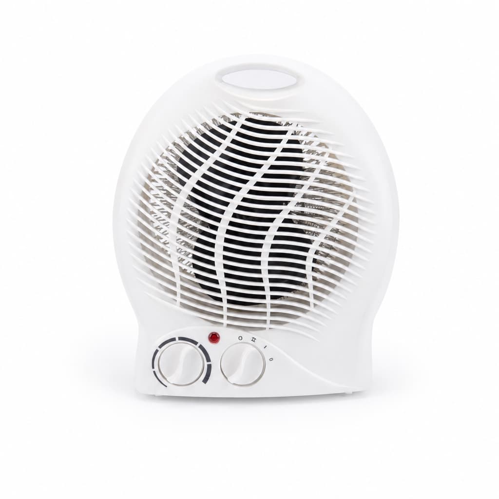 Caldo Bagno Elettrico 2000W Termoventilatore Riscaldamento Silenzioso 2 Potenze - foto 1