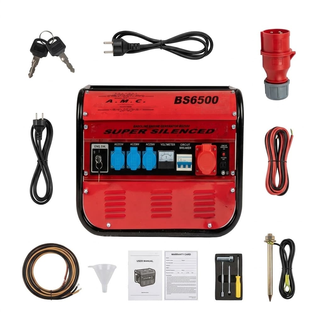 Gruppo elettrogeno Generatore di corrente 2000W - 220/380V avviamento Elettrico - foto 1