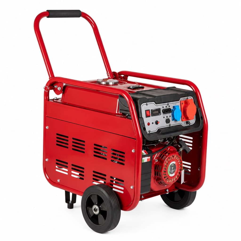 Gruppo elettrogeno Generatore di corrente 2300W - 220/380V avviamento Manuale - foto 1