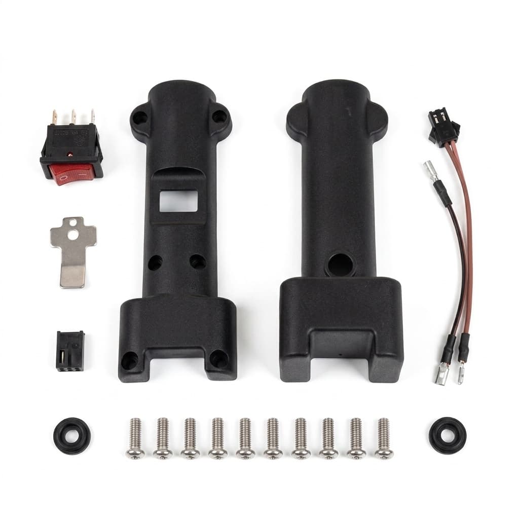 Guscio Plastiche Manico Interruttore Scuotioliva Abbacchiatore 400/140 W 12v