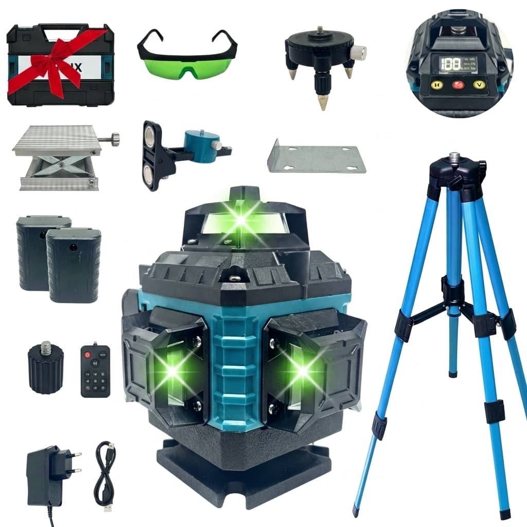 Livella Laser 16 Linee 4D 360° Dealix