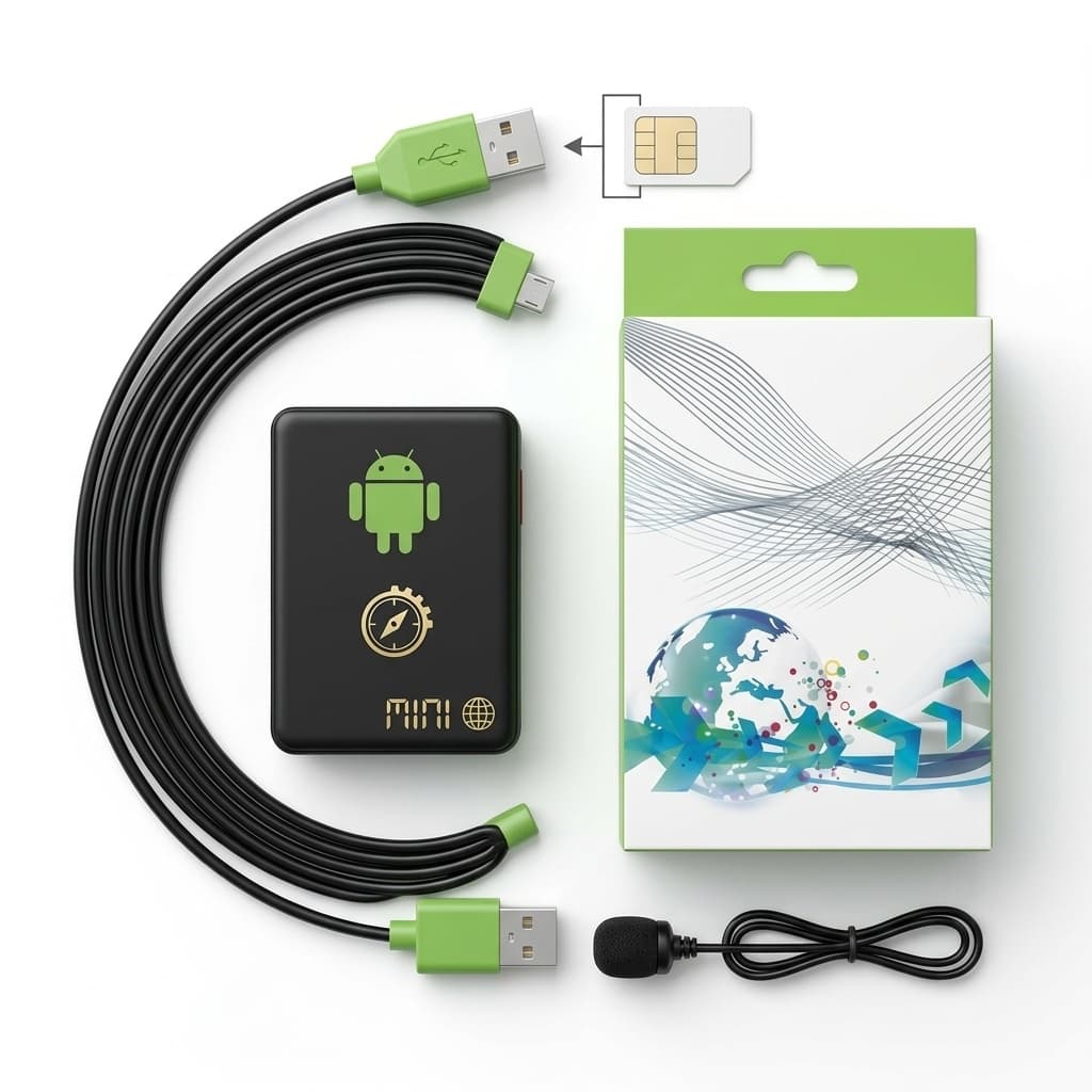 Localizzatore GPS GSM Mini A8 | Micro Spia Audio con SIM – Rilevamento Vocale e Posizione in Tempo Reale - foto 1