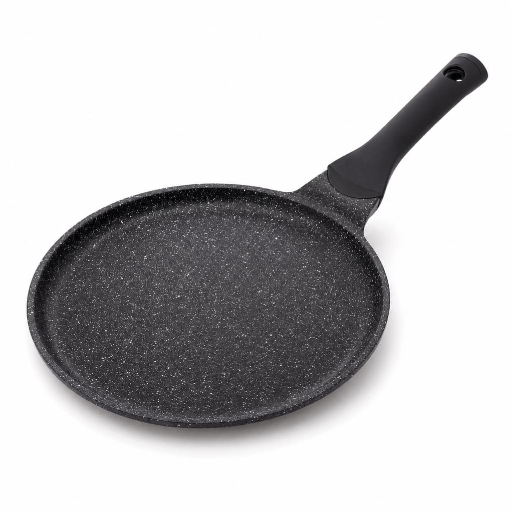 Padella per pancake da 26 cm rivestita in marmo antiaderente durevole - foto 1
