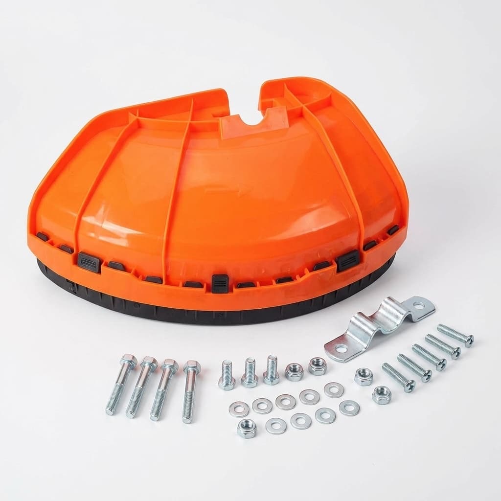 Paraschizzi per Decespugliatore a Scoppio 52cc Parasassi Protezione Paracolpi - foto 1