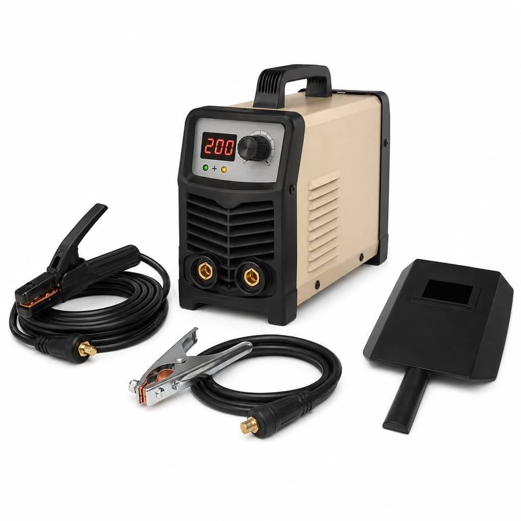 Saldatrice Portatile Digitale – Display Smart | 220V | Tecnologia Inverter | Compatta e Leggera | Saldatura Professionale Rapida e Precisa - foto 1