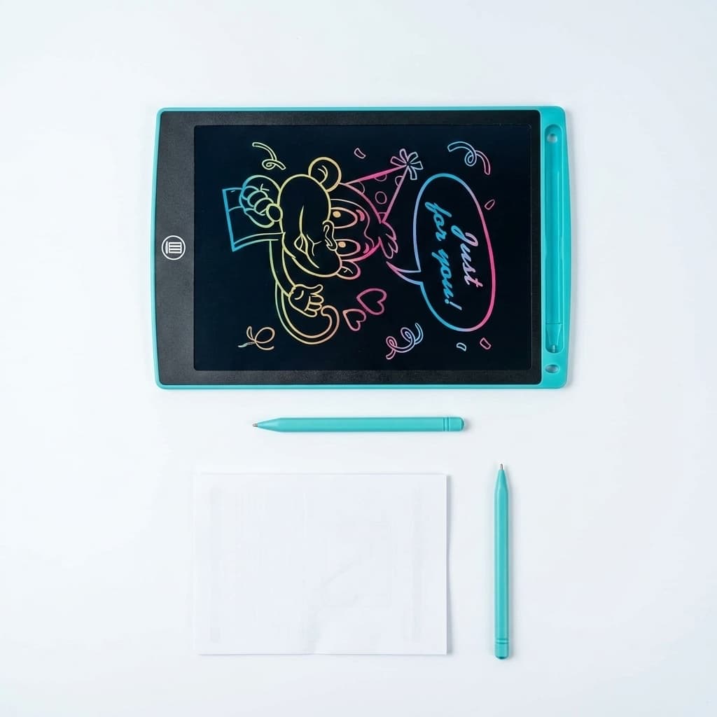 Tavoletta LCD 12” Colorata – Pannello da Disegno Digitale con Penna Inclusa - foto 1