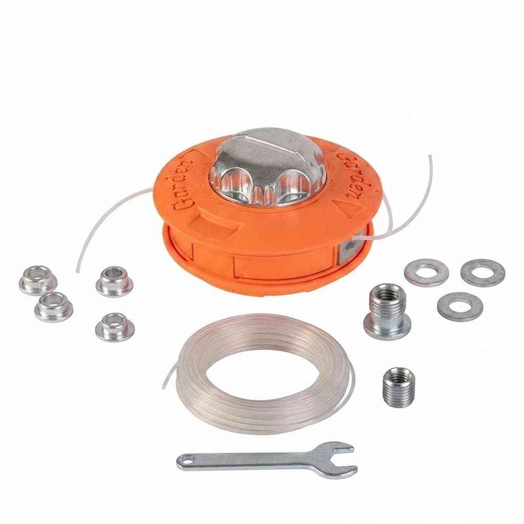Testina batti e vai da 130mm inserto M 10x1,25 per decespugliatore e tagliaerba - foto 1