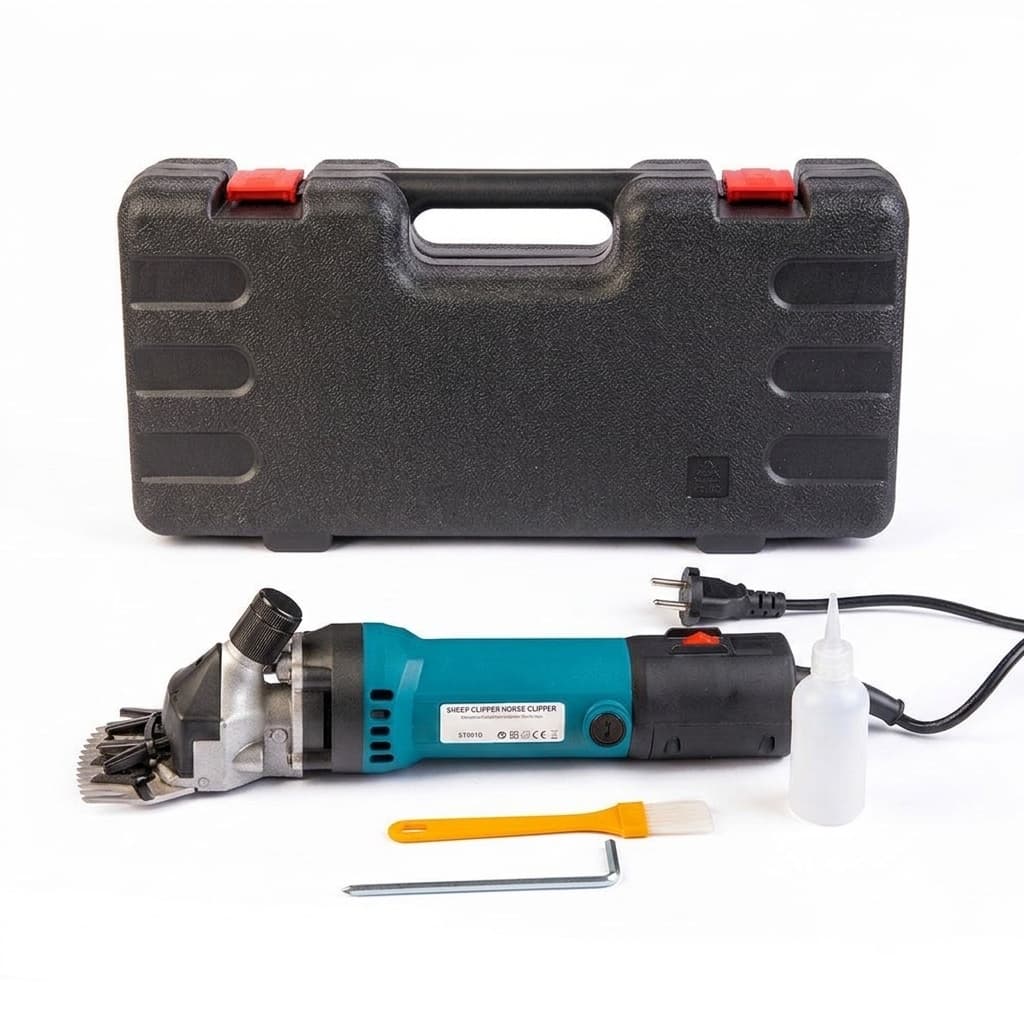 Tosatrice per pecore e cavalli professionale 350W tosapecora con valigetta - foto 1