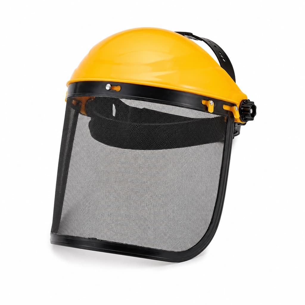 Visiera A Rete Regolabile Maschera Protettiva Per Decespugliatore - foto 1